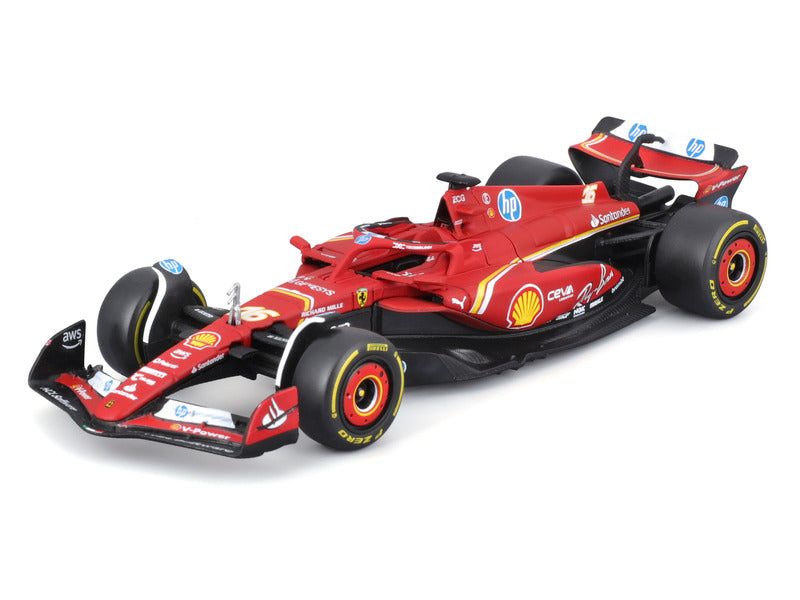 Ferrari Model car, Charles Leclerc, SF-24, bburago, red đ„