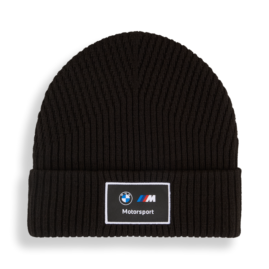 BMW Motorsport MMS Mid Crown Beanie, Puma, Black