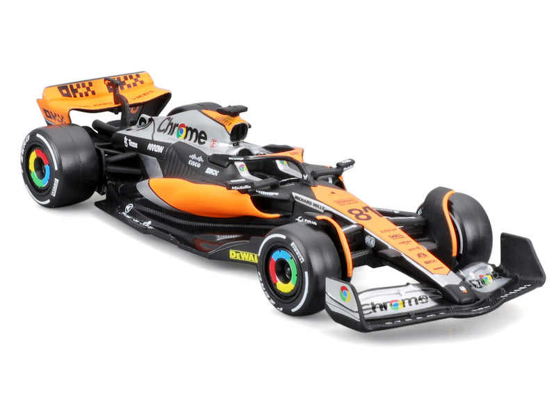 McLaren MCL60 model car, bburago, 1:43, Oscar Piastri #81, 2023