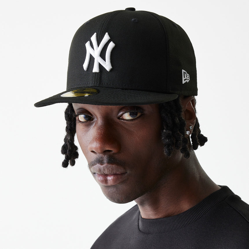 New York Yankees cap, New Era, Basic, black