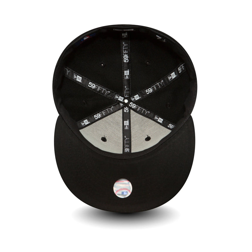 Atlanta Braves cap, New Era, 39THIRTY, basic, black