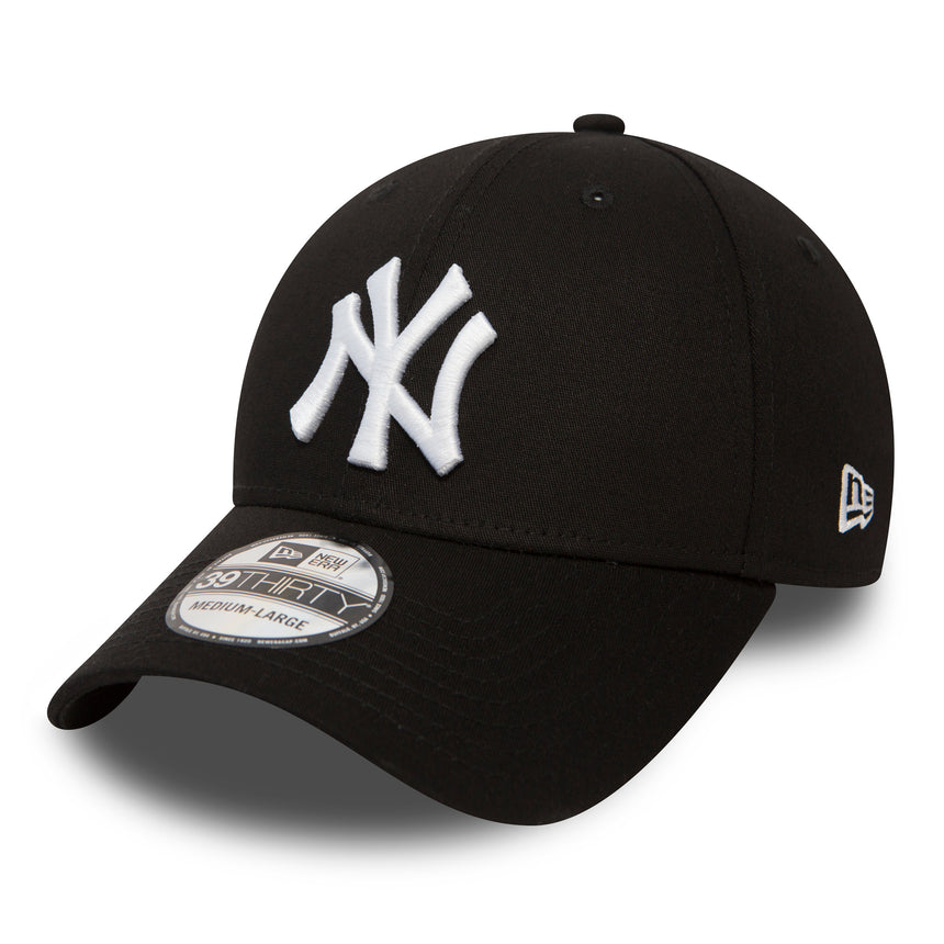New York Yankees cap, New Era, 39THIRTY, Basic, black