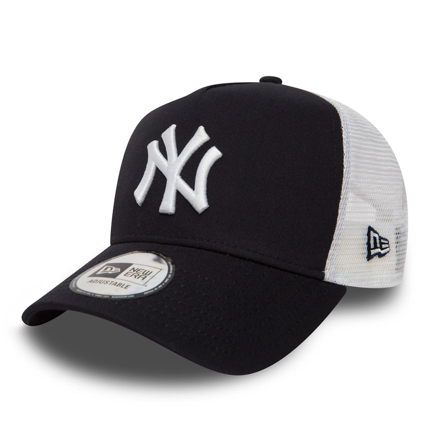 New York Yankees cap, New Era, trucker, blue