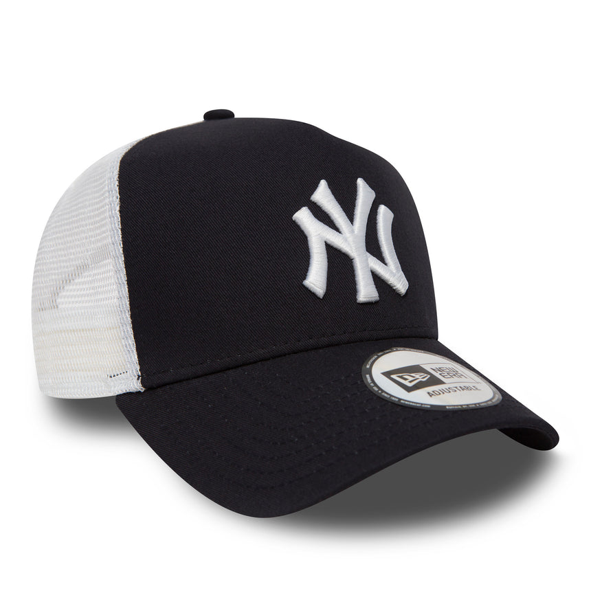 New York Yankees cap, New Era, trucker, blue
