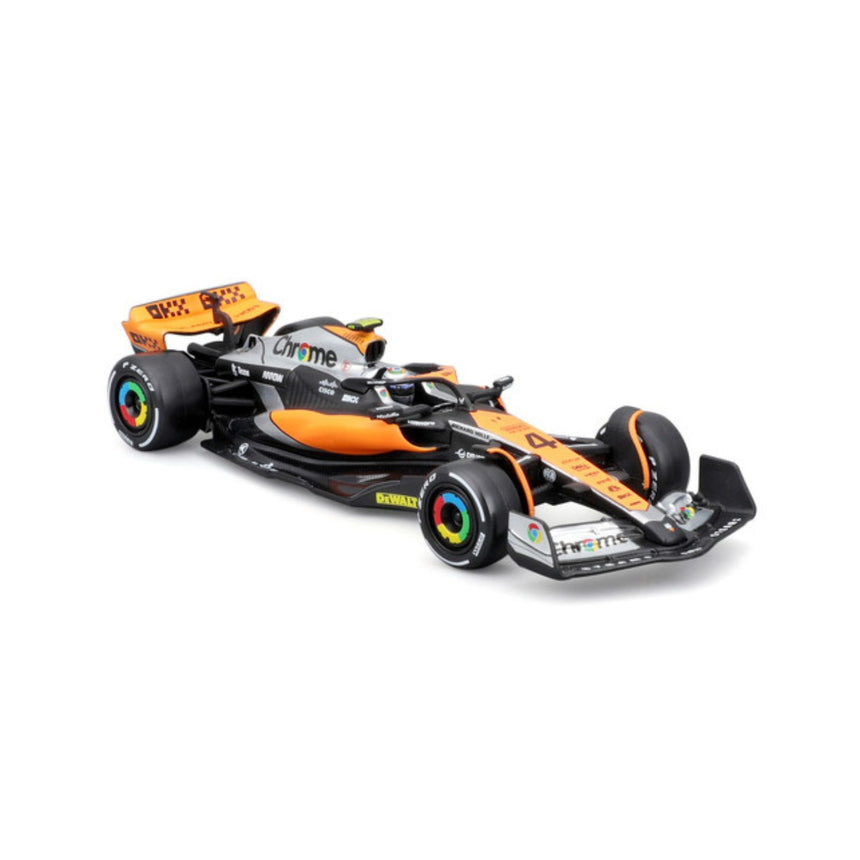 McLaren F1 model car, with helmet, MCL60, bburago, 1:43, Lando Norris #4