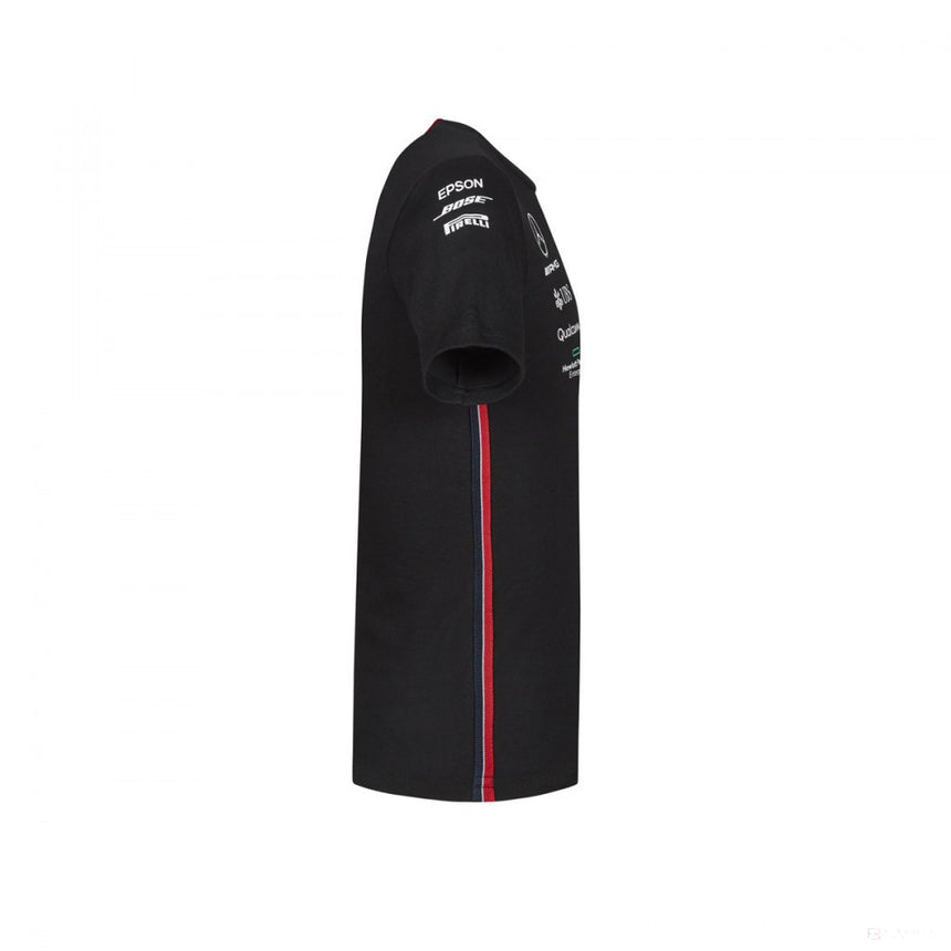 Mercedes Kids T-shirt, Team, Black, 2019 - FansBRANDS®