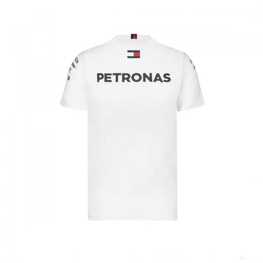 Mercedes Kids T-shirt, Team, White, 2019 - FansBRANDS®