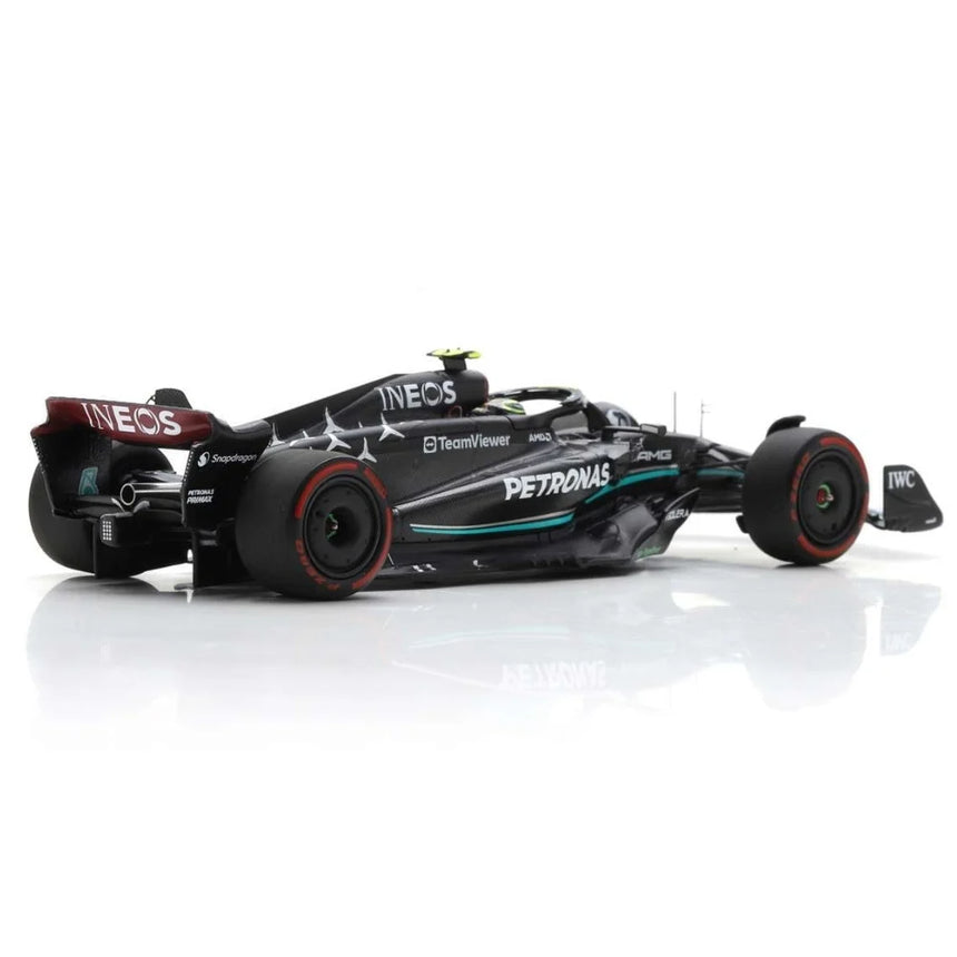 Mercedes model car, F1 W14 E, bburago, 1:43, Lewis Hamilton #44, 2023