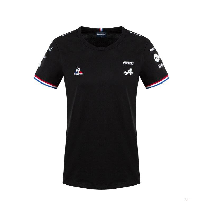 Alpine Womens T-shirt, Team, Black, 2021 - FansBRANDS®