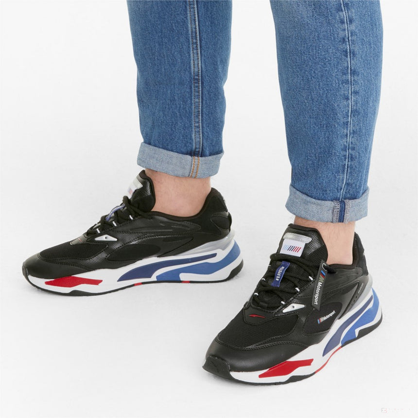 BMW Kids Shoes, Puma RS-Fast, Black, 2021 - FansBRANDS®