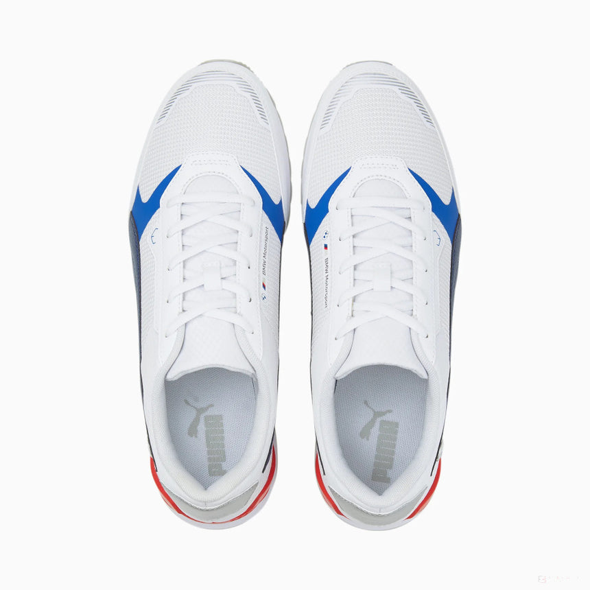 Puma BMW MMS Track Racer Shoes, White, 2022 - FansBRANDS®