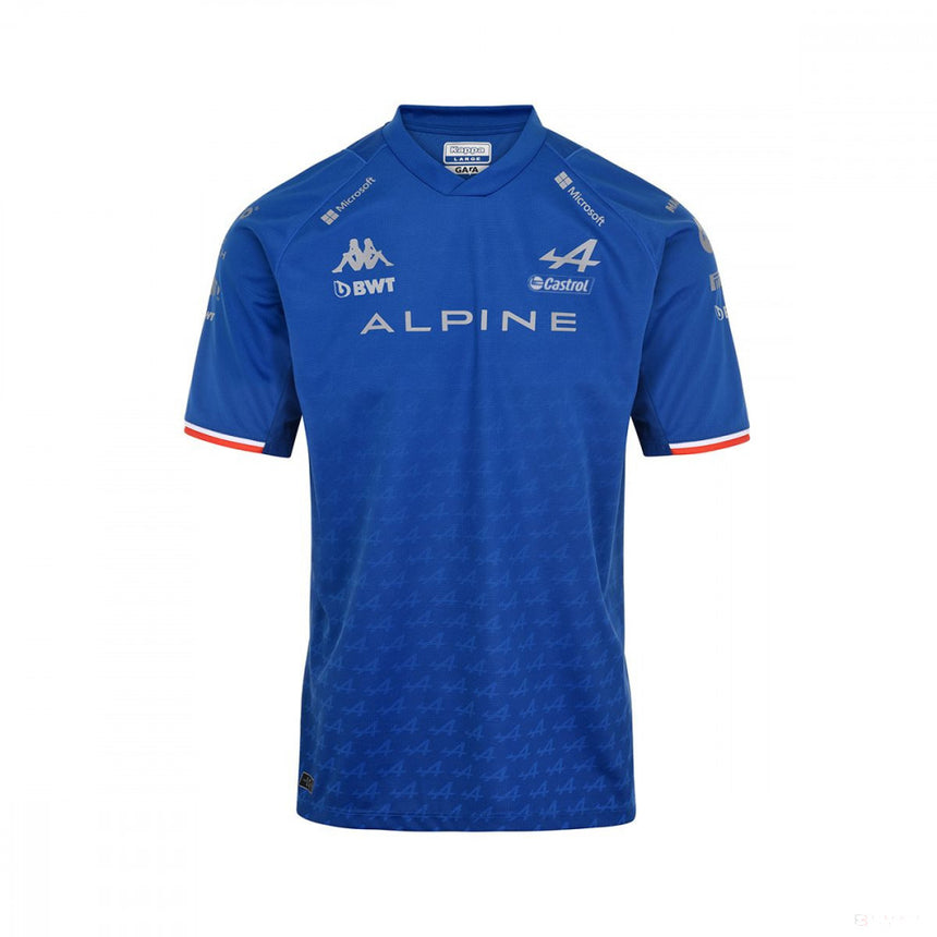 Alpine T-shirt, Esteban Ocon 31 Team, Blue, 2022 - FansBRANDS®