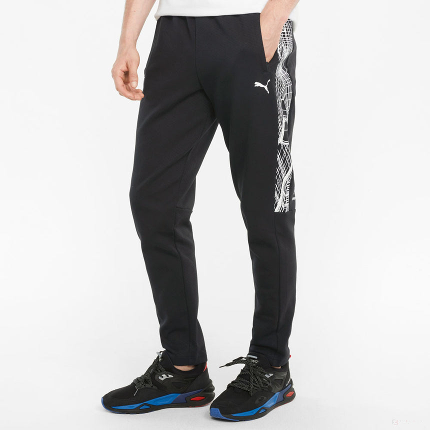 BMW Pants, Puma BMW MMS T7 Slim, Black, 2021 - FansBRANDS®