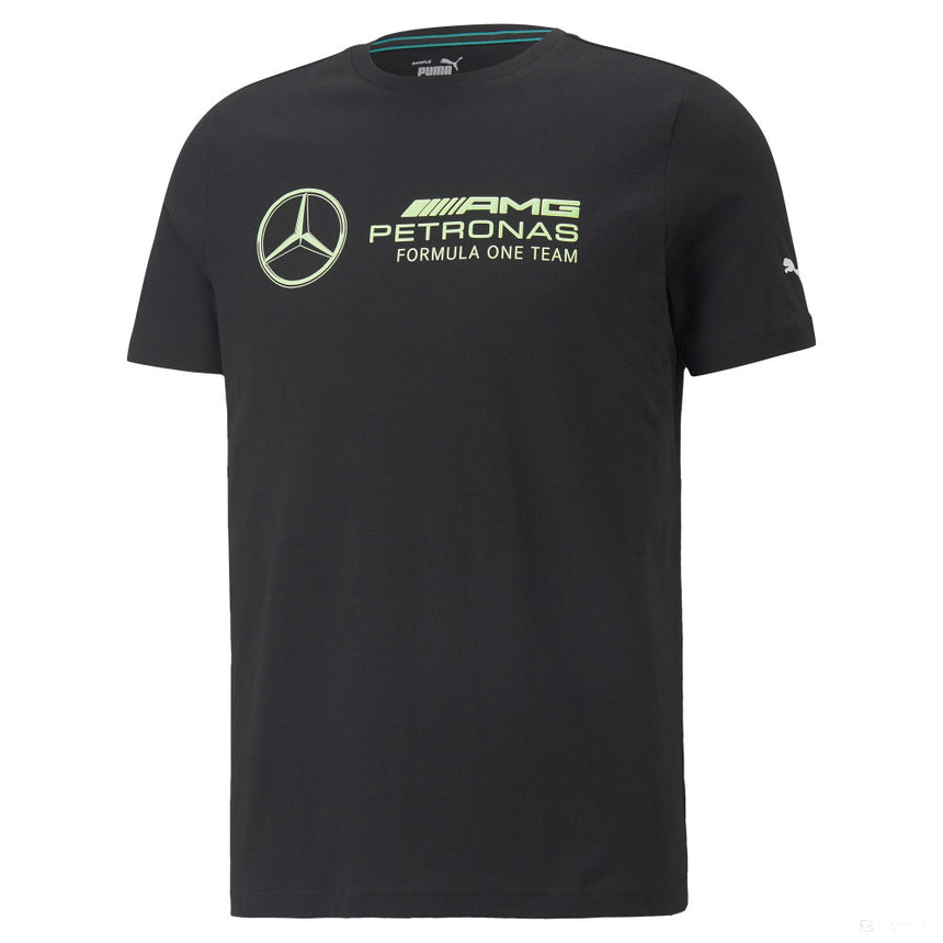 AMG Mercedes Logo Tee Puma Black 2022 - FansBRANDS®