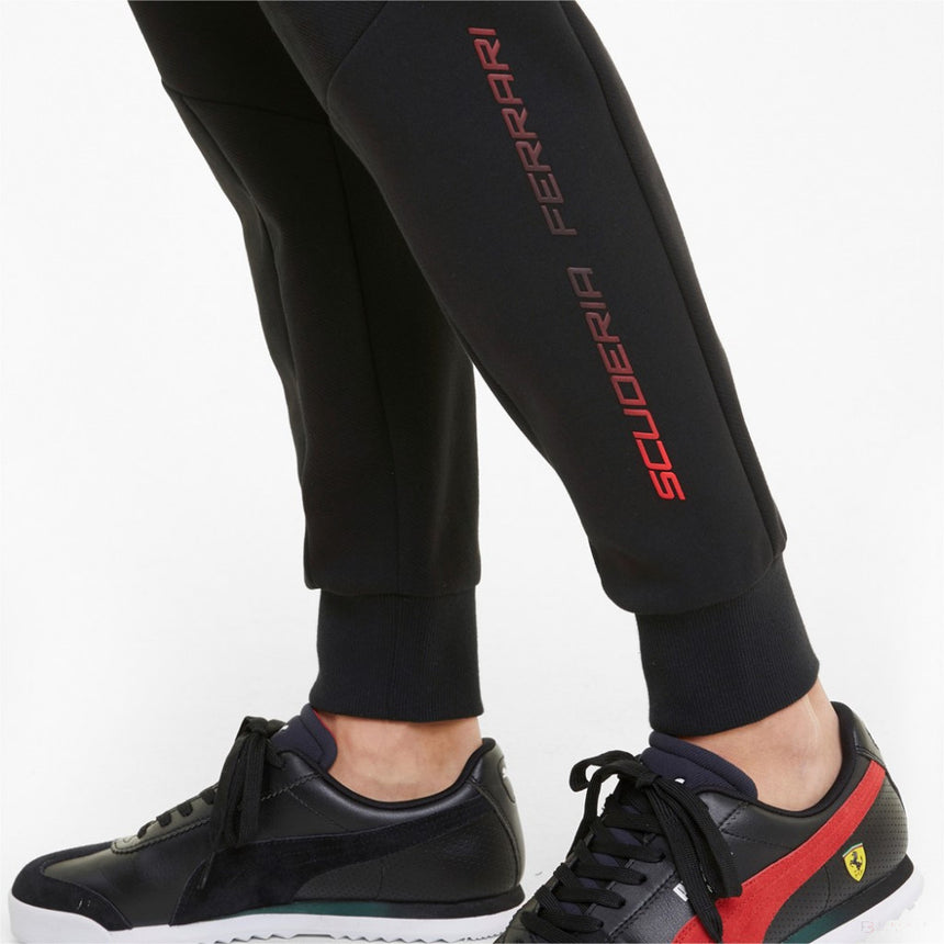 Ferrari Pants, Puma Race Fan, Black, 2021 - FansBRANDS®