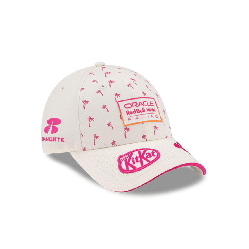 Red Bull cap, New Era, 9FORTY, Sergio Perez, Miami SE, white