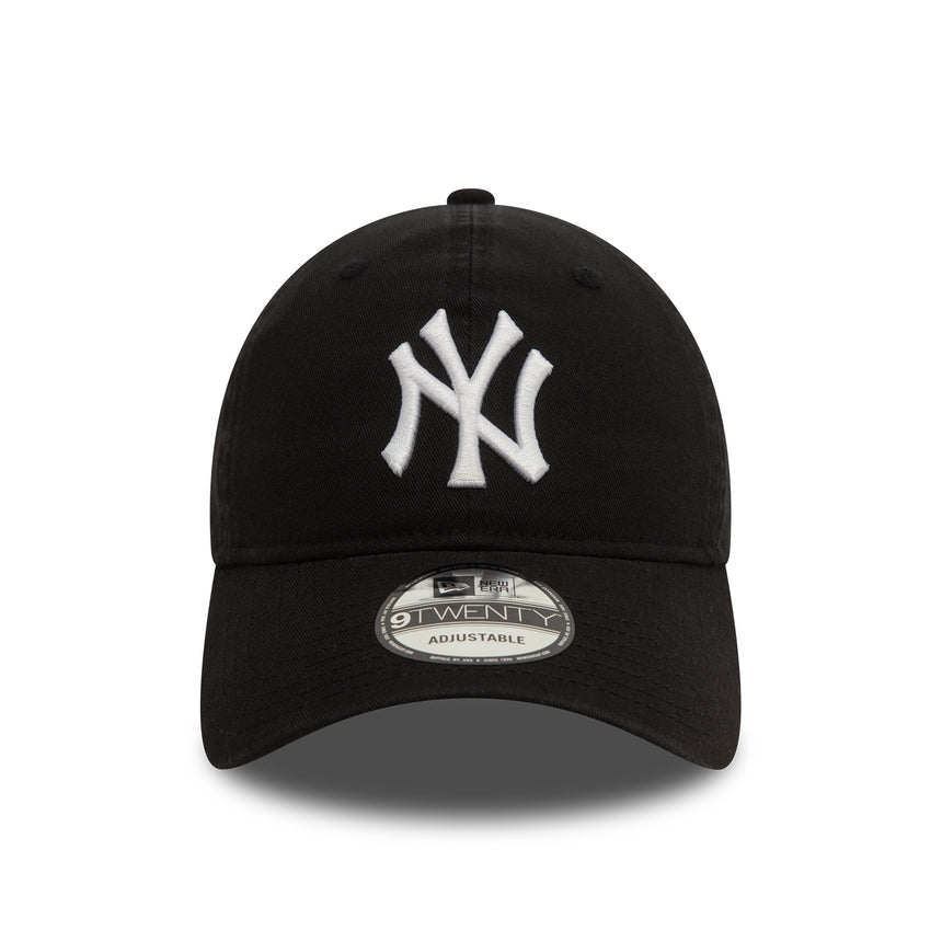 New York Yankees cap, washed, New Era, 9TWENTY, black