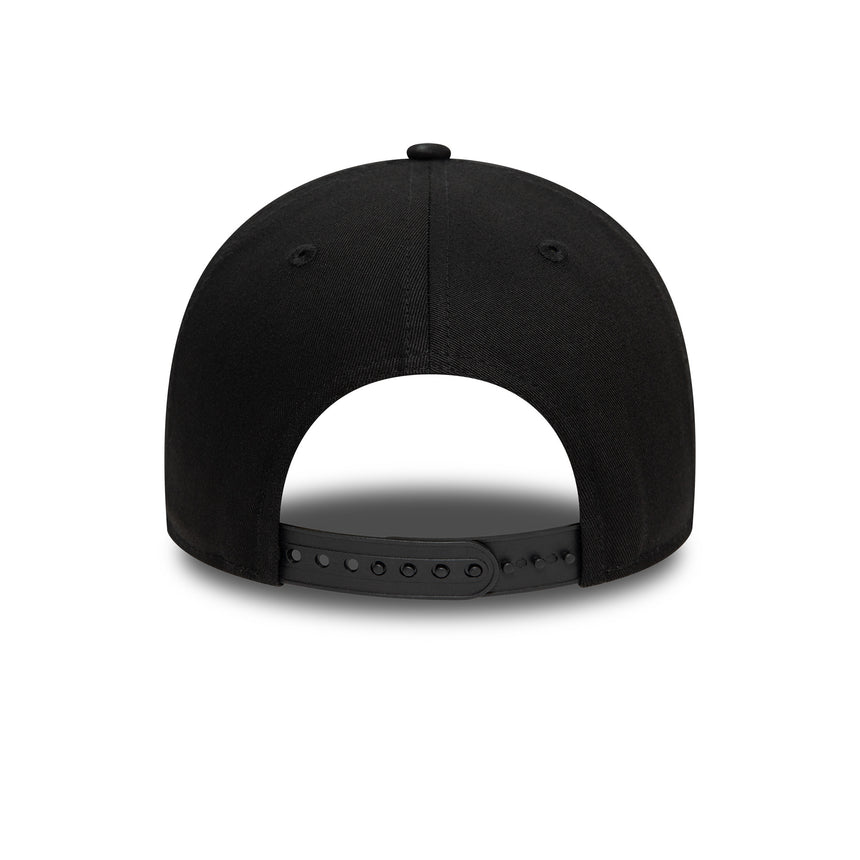Alpine cap, embossed. New Era, 9FORTY, black