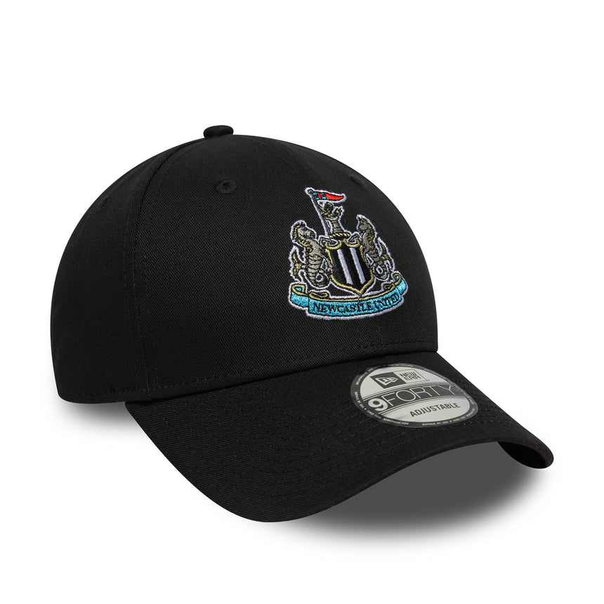 Newcastle United FC cap, New Era, 9FORTY, Core, black
