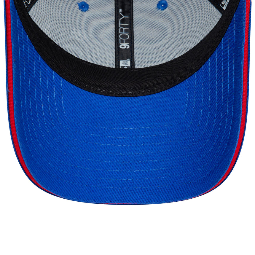 Visa RB cap, flawless, New Era, 9FORTY, blue