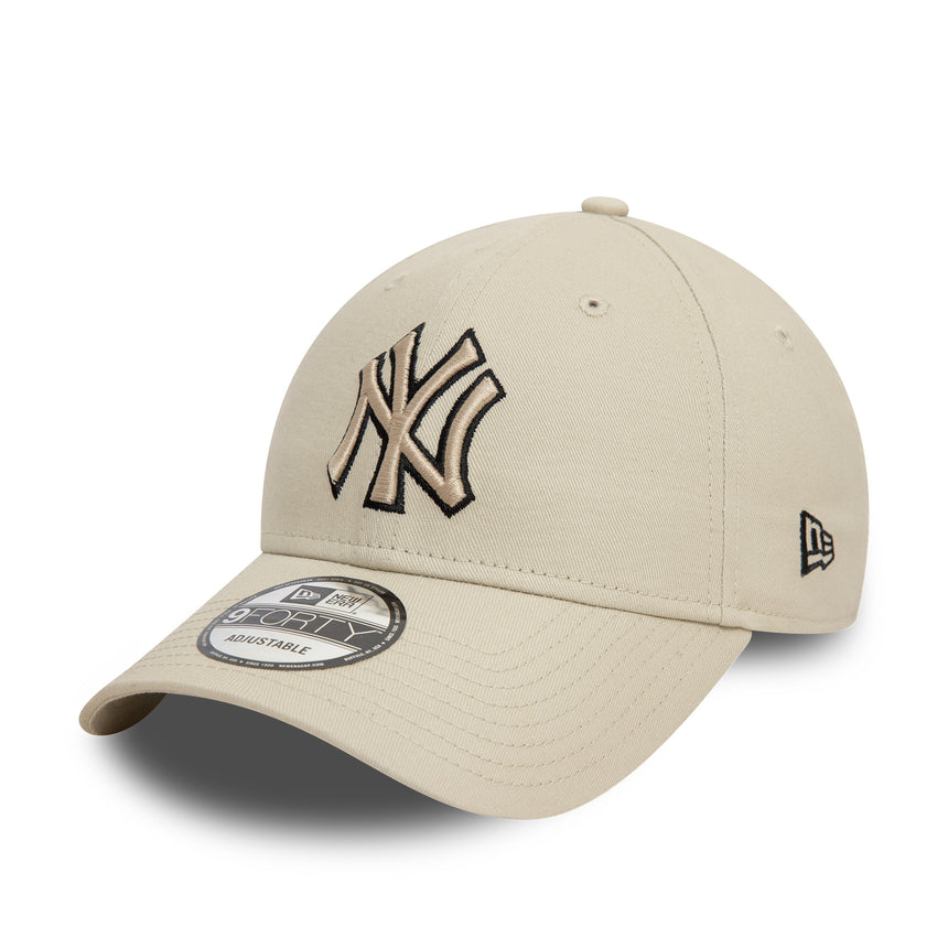 New York Yankees cap, New Era, 9FORTY, beige