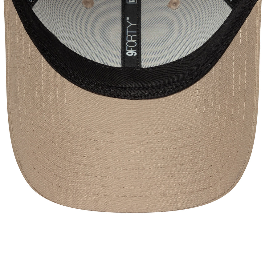 New York Yankees cap, New Era, 9FORTY, essential, pastel, brown