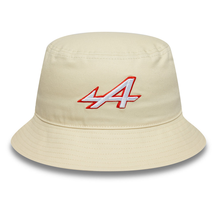 Alpine bucket hat, seasonal, tapered, New Era, 9FORTY, cream