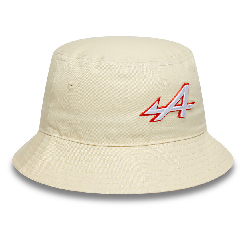 Alpine bucket hat, seasonal, tapered, New Era, 9FORTY, cream
