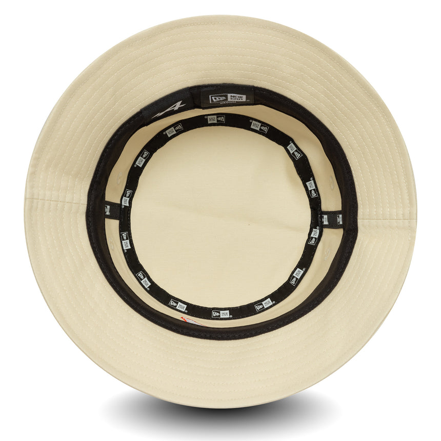 Alpine bucket hat, seasonal, tapered, New Era, 9FORTY, cream