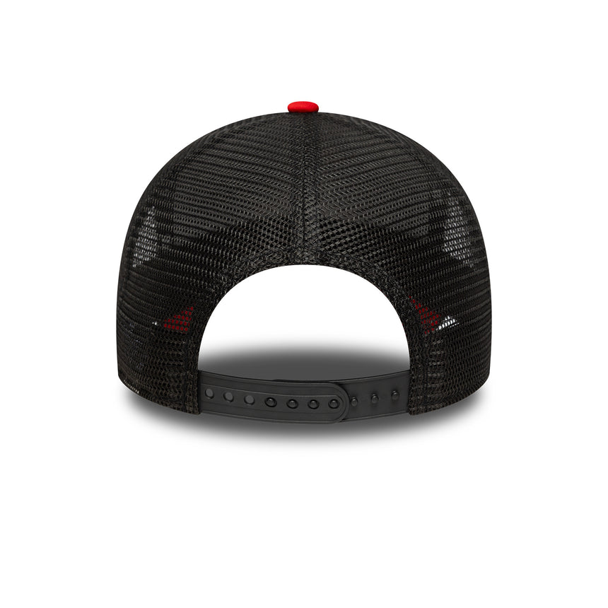 Aprilia, cap, trucker, A-Frame, black