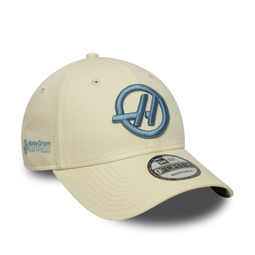 Haas cap, seasonal, New Eram 9FORTY, cream