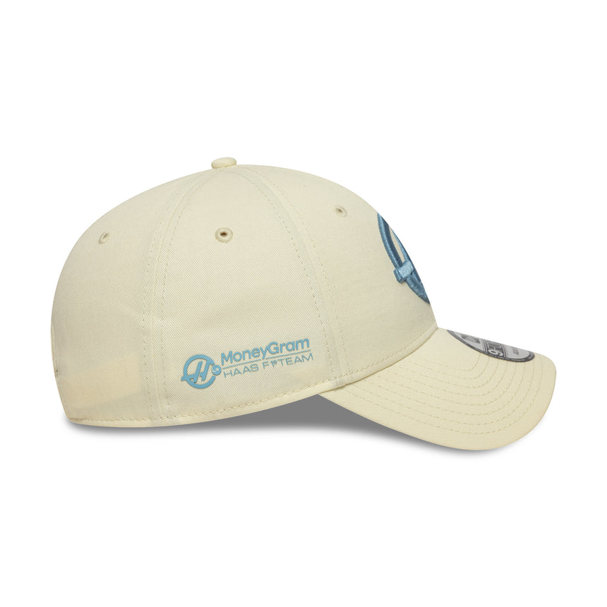 Haas cap, seasonal, New Eram 9FORTY, cream