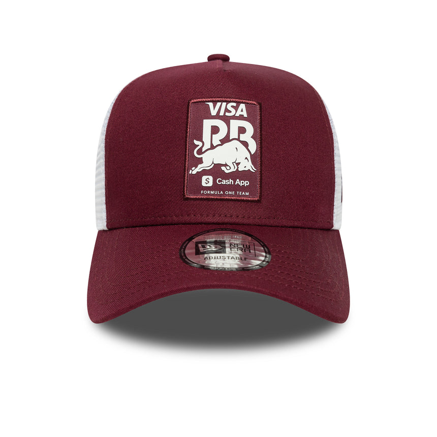Visa RB cap, trucker, seasonal, New Era, 9FORTY, burgundy