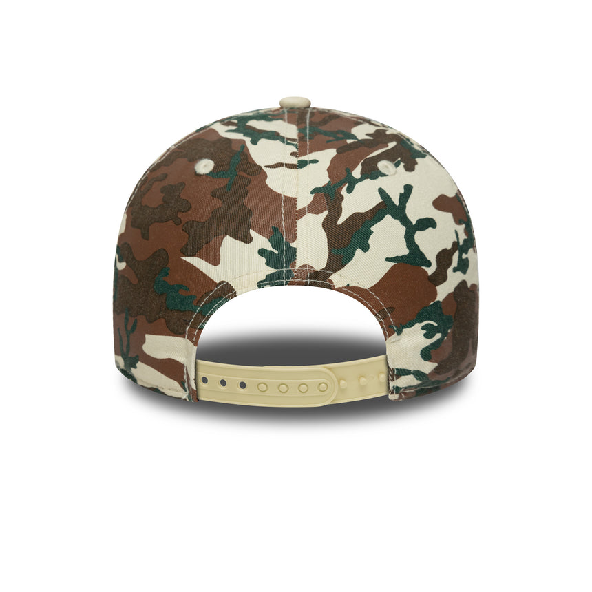 Ducati cap, scrambler camo, New Era, 9FORTY, beige