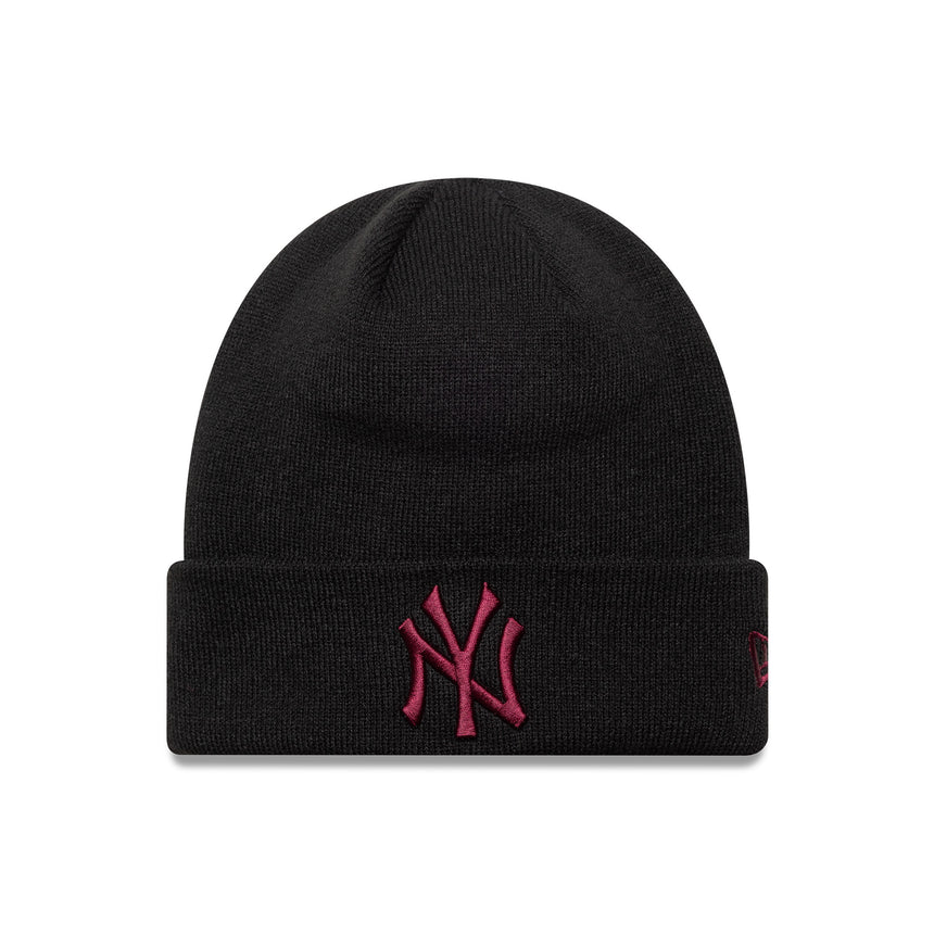 New York Yankees beanie, League essential, New Era, black