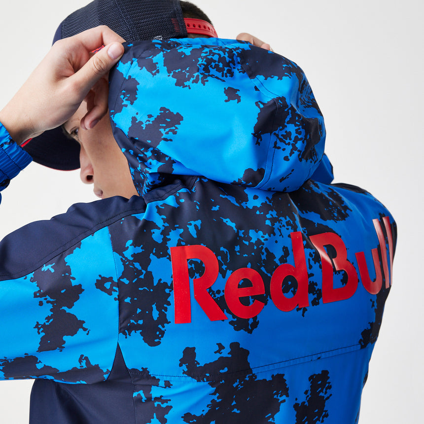 Red Bull Racing jacket, windrunner, New Era, camoflauge, blue