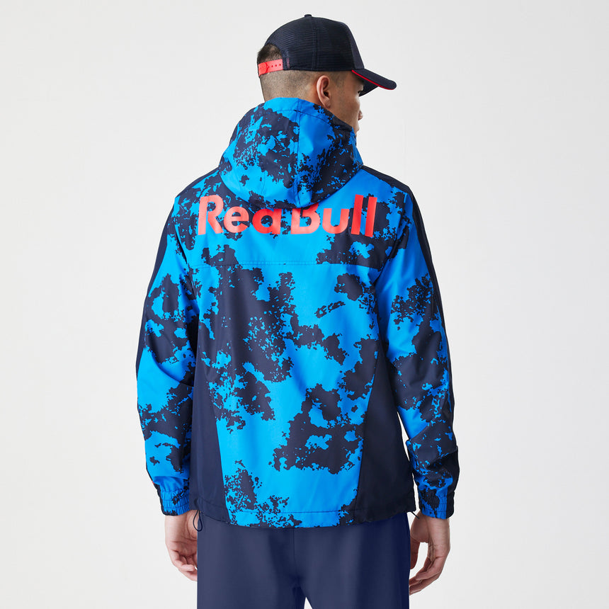 Red Bull Racing jacket, windrunner, New Era, camoflauge, blue