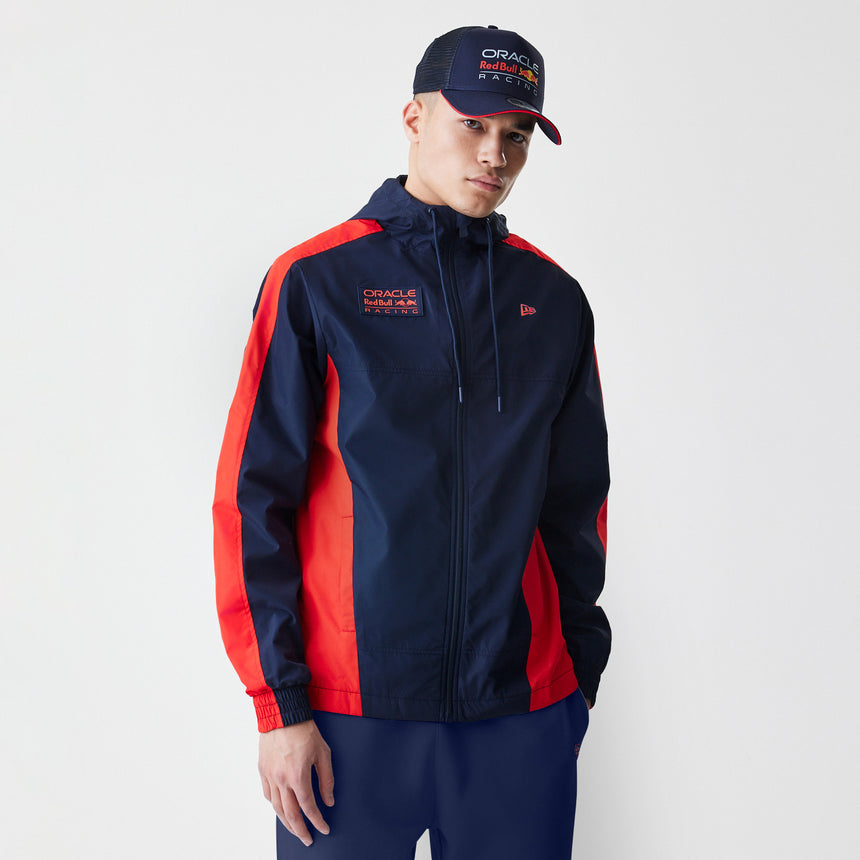 Red Bull Racing jacket, windrunner, New Era, blue