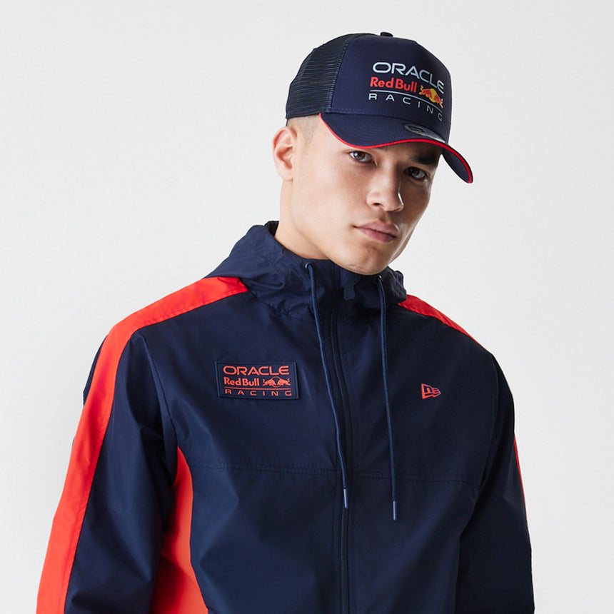 Red Bull Racing jacket, windrunner, New Era, blue