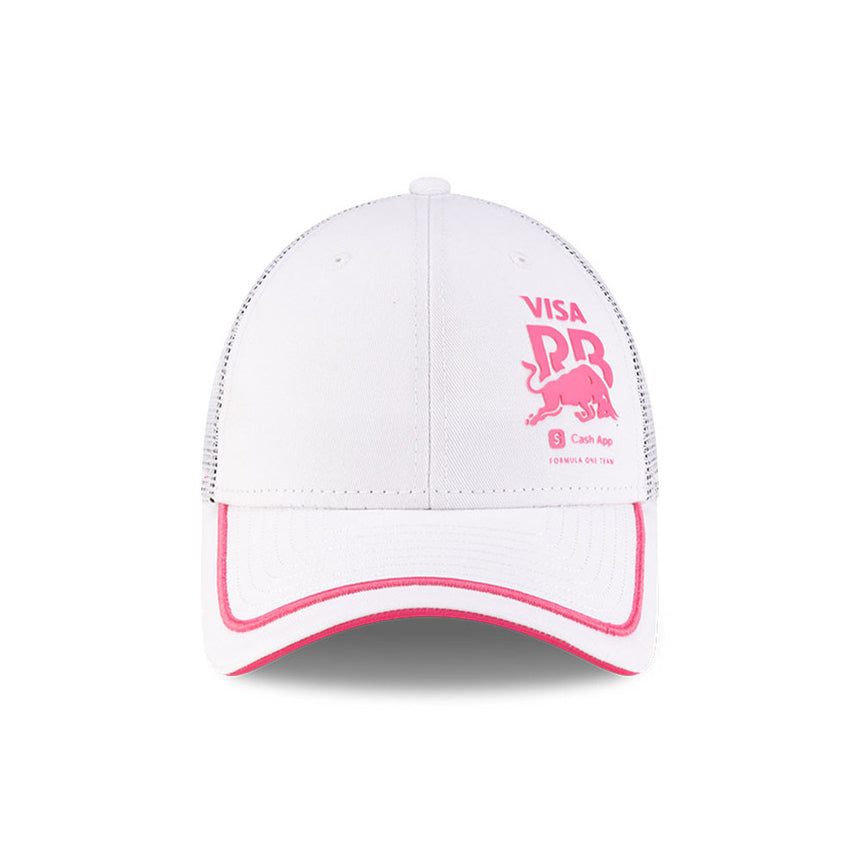 Visa RB cap, trucker Miami special edition, New Era, 9FORTY, white