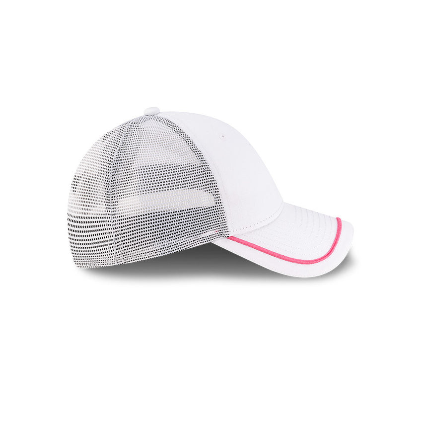Visa RB cap, trucker Miami special edition, New Era, 9FORTY, white