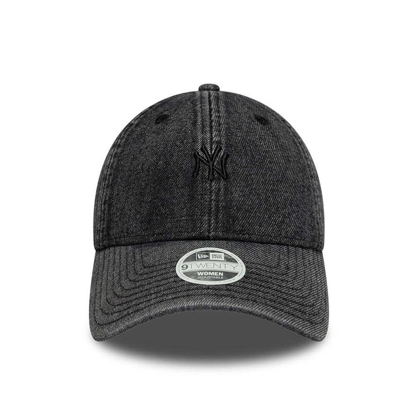 New York Yankees cap, denim, 9TWENTY, black