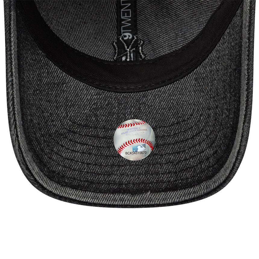 New York Yankees cap, denim, 9TWENTY, black