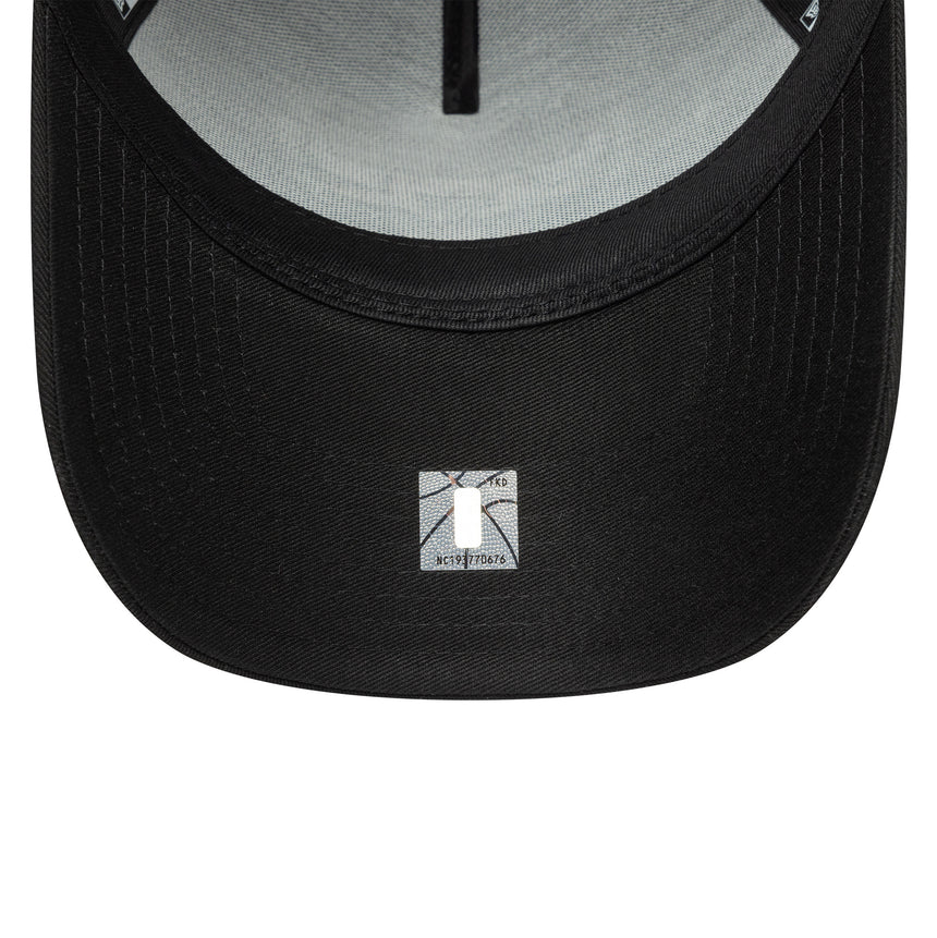 Chicago Bulls cap, side patch A-Frame, Chochago Bulls, A-frame, black