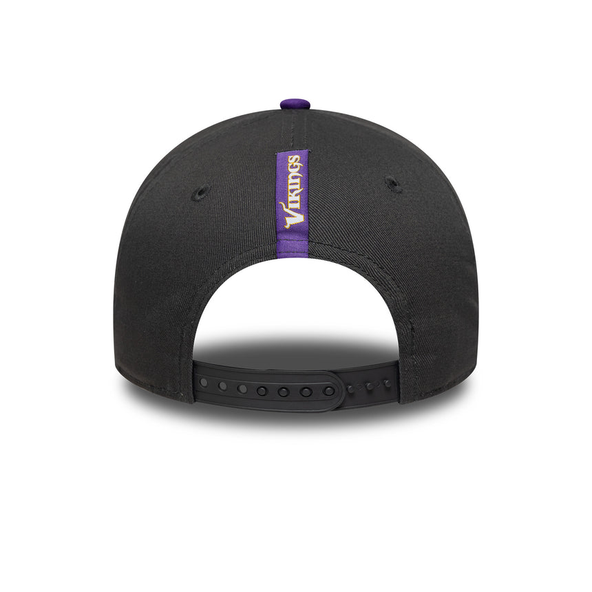 Minnesota Vikings cap, A-Frame, New Era, grey