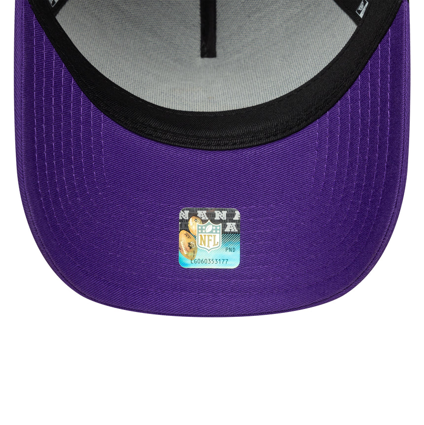 Minnesota Vikings cap, A-Frame, New Era, grey