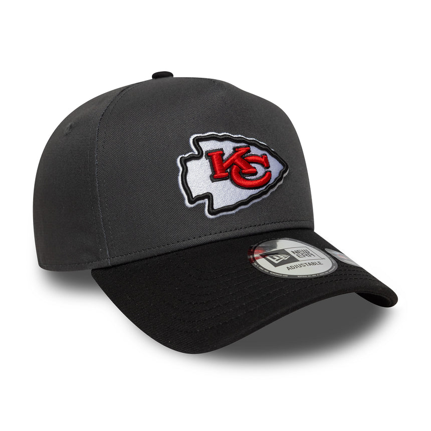 Kansas City Chiefs cap, flawless pin, New Era, 9FORTY, grey