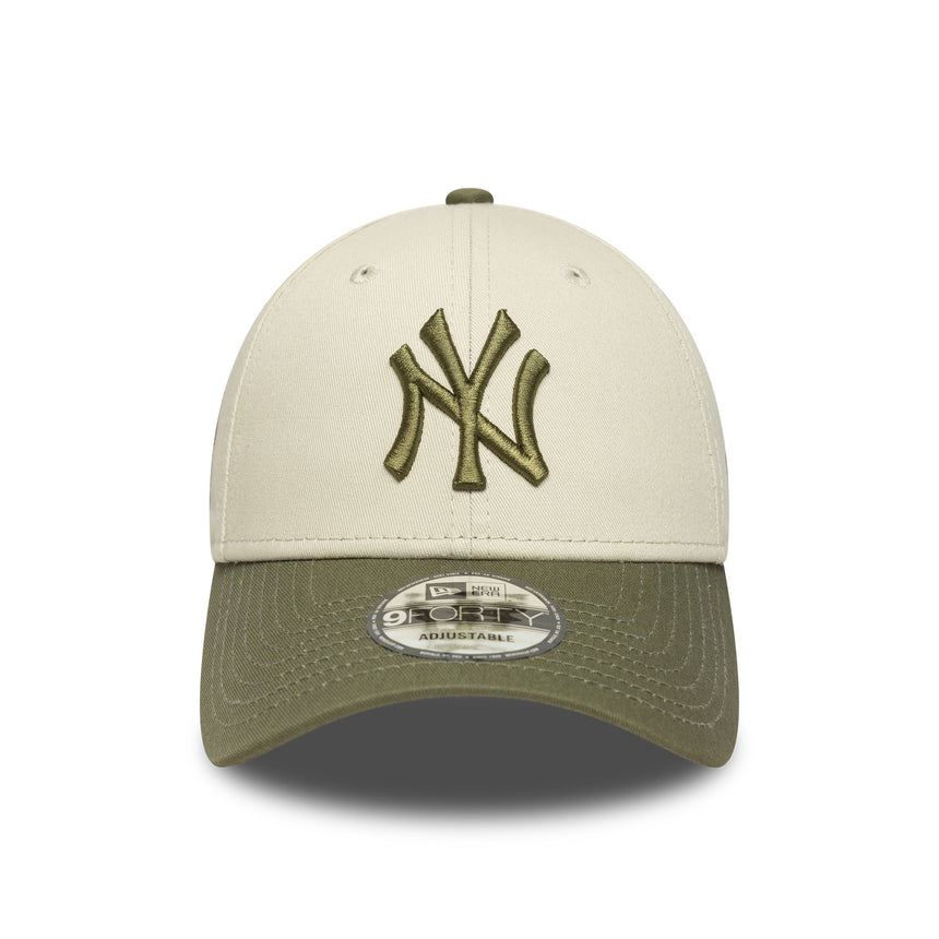 New York Yankees cap, side patch, New Era, 9FORTY, camoflague, grey
