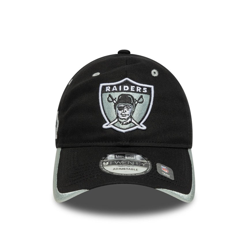 Las Vegas Raiders cap, NFL, New Era, 9TWENTY, black