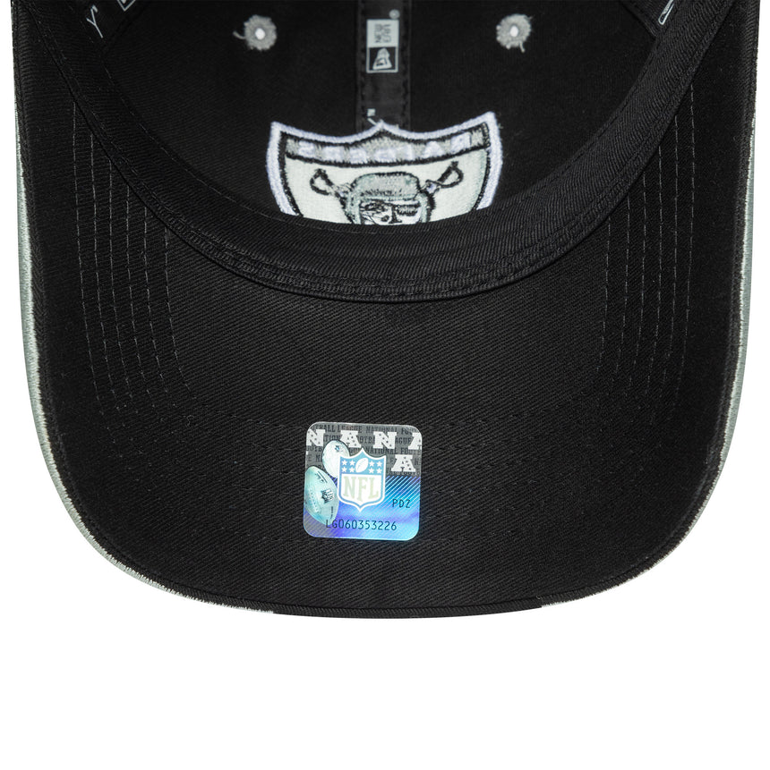 Las Vegas Raiders cap, NFL, New Era, 9TWENTY, black